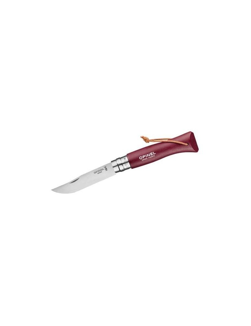 Opinel-Messer Nr. 8 burgund