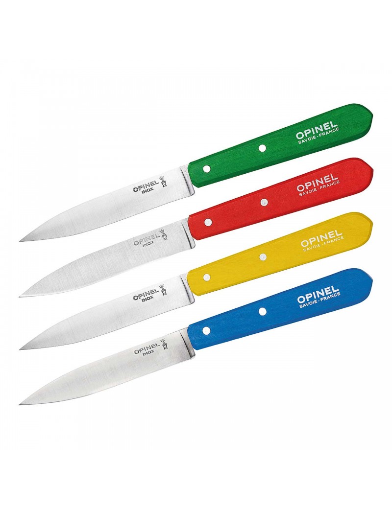 Küchenmesser-Set CLASSIK-FARBEN, Set mit 4 Messern
